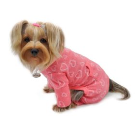 Blush of Love Fleece Turtleneck Pajamas (Option: S)
