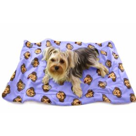 Silly Monkey Ultra (Option: Plush Blanket  Lavender  L)