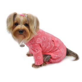 Blush of Love Fleece Turtleneck Pajamas (Option: XS)